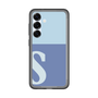 スリムプロテクションプレミアムケース［ オリジナル - initial two tone - S blue ］
