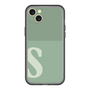 スリムプロテクションプレミアムケース［ オリジナル - initial two tone - S green ］
