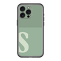 スリムプロテクションプレミアムケース［ オリジナル - initial two tone - S green ］