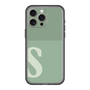 スリムプロテクションプレミアムケース［ オリジナル - initial two tone - S green ］