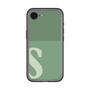 スリムプロテクションプレミアムケース［ オリジナル - initial two tone - S green ］