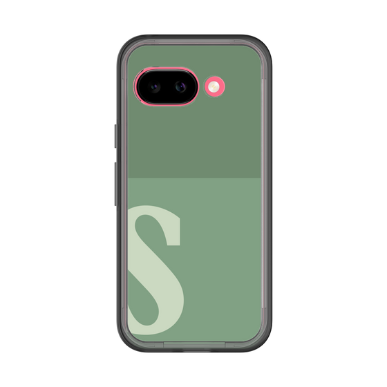 スリムプロテクションプレミアムケース［ オリジナル - initial two tone - S green ］
