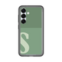 スリムプロテクションプレミアムケース［ オリジナル - initial two tone - S green ］