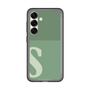 スリムプロテクションプレミアムケース［ オリジナル - initial two tone - S green ］