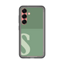 スリムプロテクションプレミアムケース［ オリジナル - initial two tone - S green ］