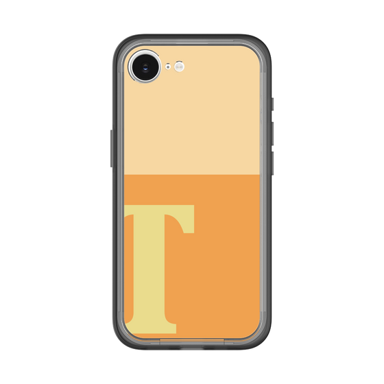 スリムプロテクションプレミアムケース［ オリジナル - initial two tone - T orange ］