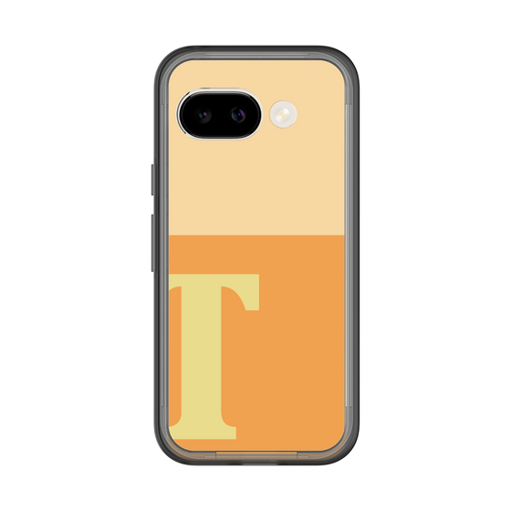 スリムプロテクションプレミアムケース［ オリジナル - initial two tone - T orange ］