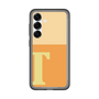 スリムプロテクションプレミアムケース［ オリジナル - initial two tone - T orange ］