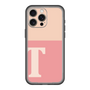 スリムプロテクションプレミアムケース［ オリジナル - initial two tone - T pink ］