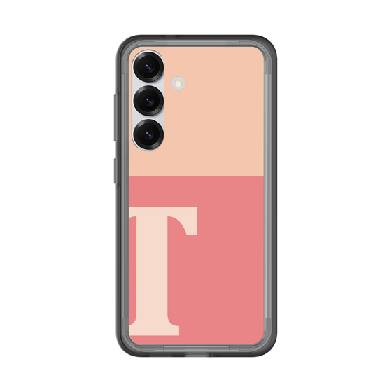 スリムプロテクションプレミアムケース［ オリジナル - initial two tone - T pink ］