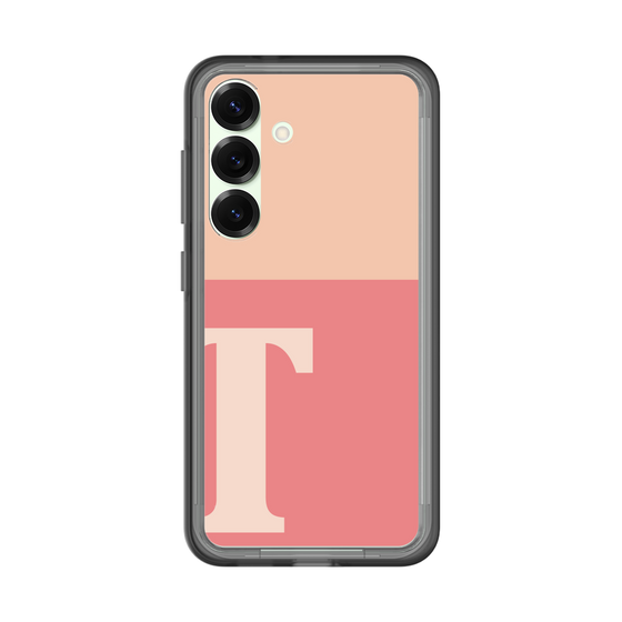 スリムプロテクションプレミアムケース［ オリジナル - initial two tone - T pink ］