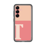 スリムプロテクションプレミアムケース［ オリジナル - initial two tone - T pink ］