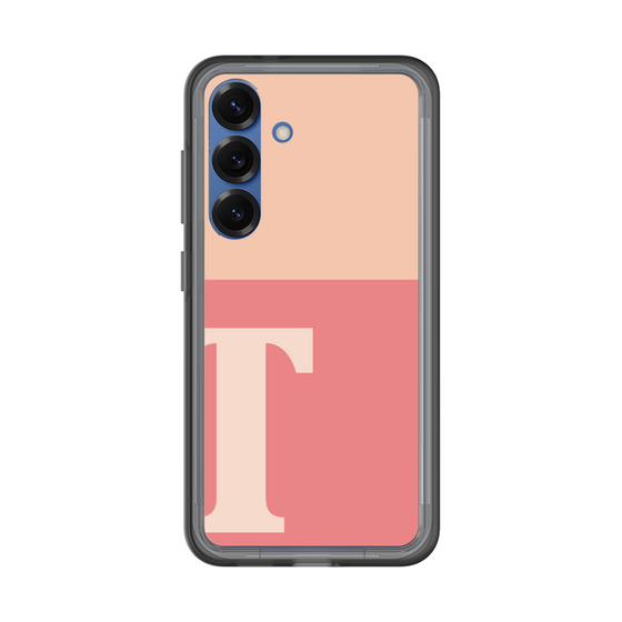 スリムプロテクションプレミアムケース［ オリジナル - initial two tone - T pink ］