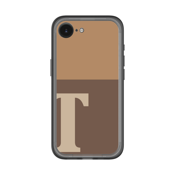 スリムプロテクションプレミアムケース［ オリジナル - initial two tone - T brown ］
