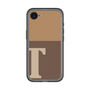 スリムプロテクションプレミアムケース［ オリジナル - initial two tone - T brown ］