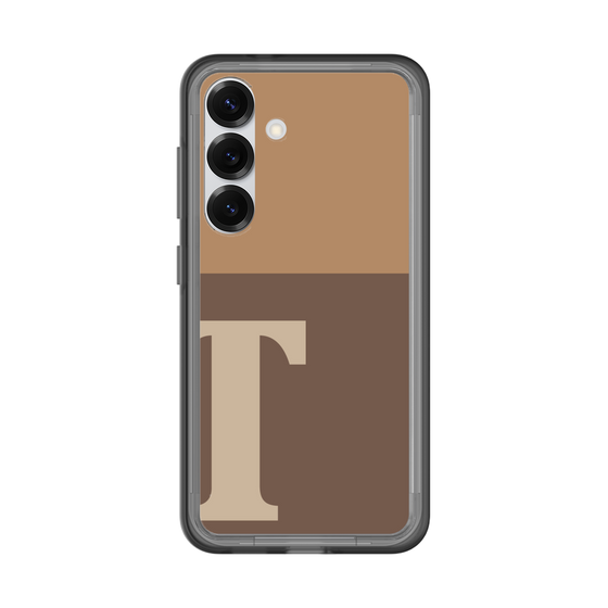 スリムプロテクションプレミアムケース［ オリジナル - initial two tone - T brown ］