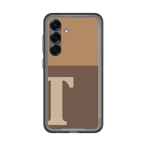 スリムプロテクションプレミアムケース［ オリジナル - initial two tone - T brown ］