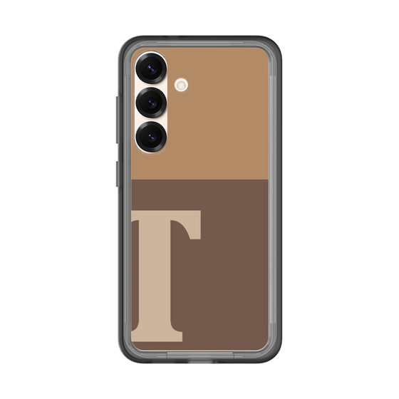 スリムプロテクションプレミアムケース［ オリジナル - initial two tone - T brown ］