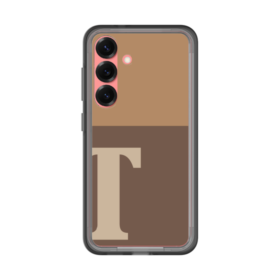 スリムプロテクションプレミアムケース［ オリジナル - initial two tone - T brown ］