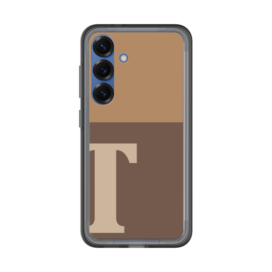 スリムプロテクションプレミアムケース［ オリジナル - initial two tone - T brown ］