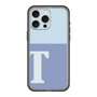 スリムプロテクションプレミアムケース［ オリジナル - initial two tone - T blue ］