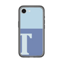 スリムプロテクションプレミアムケース［ オリジナル - initial two tone - T blue ］