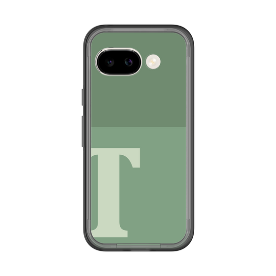 スリムプロテクションプレミアムケース［ オリジナル - initial two tone - T green ］