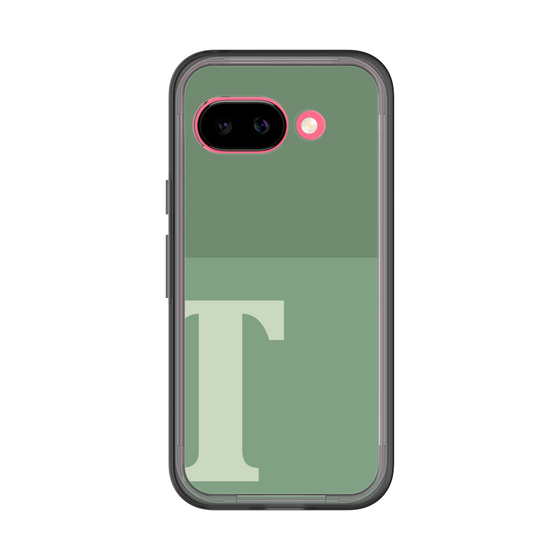 スリムプロテクションプレミアムケース［ オリジナル - initial two tone - T green ］