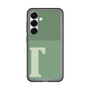 スリムプロテクションプレミアムケース［ オリジナル - initial two tone - T green ］