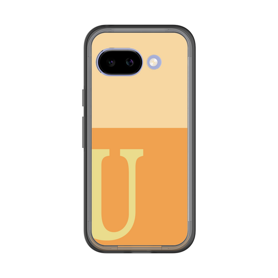 スリムプロテクションプレミアムケース［ オリジナル - initial two tone - U orange ］