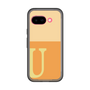 スリムプロテクションプレミアムケース［ オリジナル - initial two tone - U orange ］