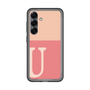 スリムプロテクションプレミアムケース［ オリジナル - initial two tone - U pink ］