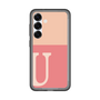 スリムプロテクションプレミアムケース［ オリジナル - initial two tone - U pink ］