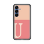 スリムプロテクションプレミアムケース［ オリジナル - initial two tone - U pink ］