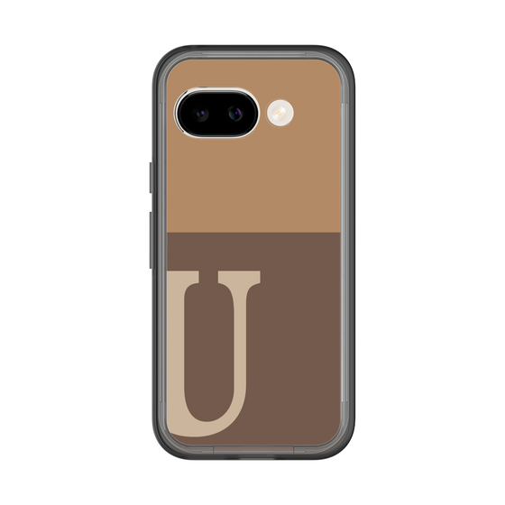スリムプロテクションプレミアムケース［ オリジナル - initial two tone - U brown ］