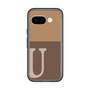 スリムプロテクションプレミアムケース［ オリジナル - initial two tone - U brown ］