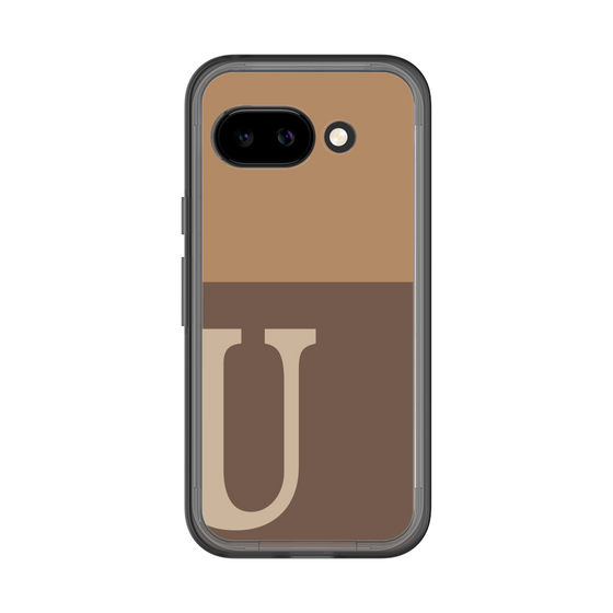 スリムプロテクションプレミアムケース［ オリジナル - initial two tone - U brown ］