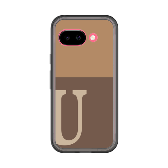 スリムプロテクションプレミアムケース［ オリジナル - initial two tone - U brown ］