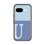 スリムプロテクションプレミアムケース［ オリジナル - initial two tone - U blue ］