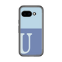 スリムプロテクションプレミアムケース［ オリジナル - initial two tone - U blue ］