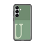 スリムプロテクションプレミアムケース［ オリジナル - initial two tone - U green ］