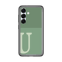 スリムプロテクションプレミアムケース［ オリジナル - initial two tone - U green ］