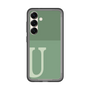 スリムプロテクションプレミアムケース［ オリジナル - initial two tone - U green ］