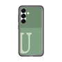 スリムプロテクションプレミアムケース［ オリジナル - initial two tone - U green ］