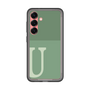 スリムプロテクションプレミアムケース［ オリジナル - initial two tone - U green ］