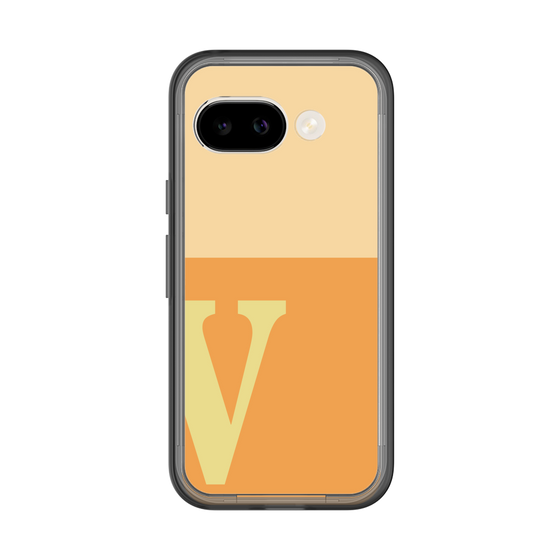 スリムプロテクションプレミアムケース［ オリジナル - initial two tone - V orange ］