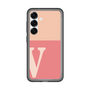 スリムプロテクションプレミアムケース［ オリジナル - initial two tone - V pink ］