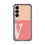 スリムプロテクションプレミアムケース［ オリジナル - initial two tone - V pink ］