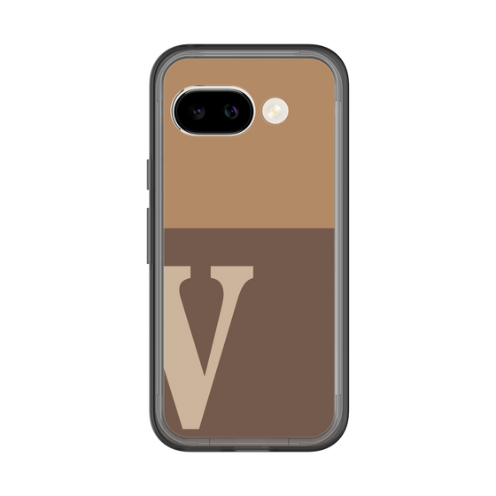 スリムプロテクションプレミアムケース［ オリジナル - initial two tone - V brown ］
