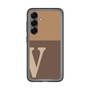 スリムプロテクションプレミアムケース［ オリジナル - initial two tone - V brown ］